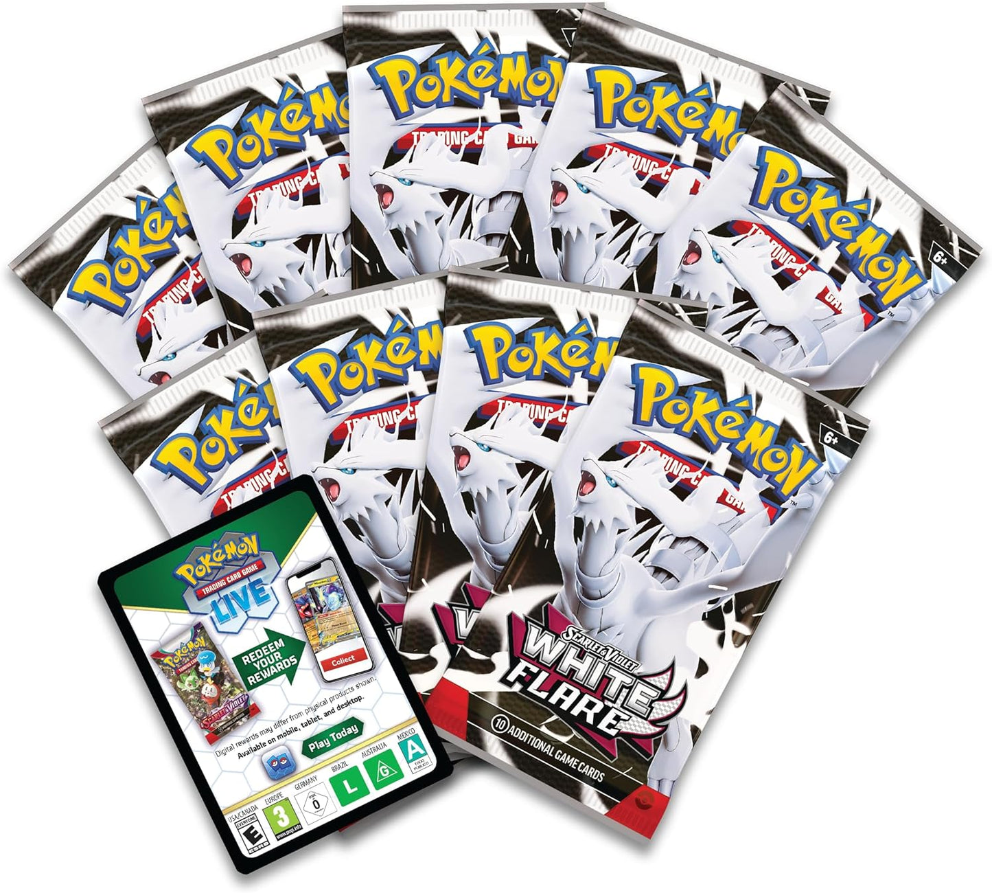 White Flare Elite Trainer Box
